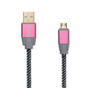 Câble tressé Onten OTN 3288 Lightning vers USB Nylon pour appareils Android