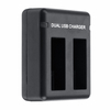 Câble USB double chargeur de charge rapide AHDBT-501 Batterie pour GoPro HERO 7 6 5