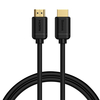 Câble adaptateur Baseus compatible HDMI 2.0 4K 3D or planté câble 0, 5/0, 75/1, 5 m de long cuivre étamé + ligne PVC pour P