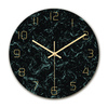 CC005 horloge murale motif marbre créatif horloge murale muet horloge murale à Quartz pour décorations de bureau à domic