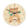 CC036 horloge murale créative horloge murale muet horloge murale de dessin animé pour les décorations de bureau à domici