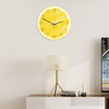 CC094 horloge murale citron créatif horloge murale muet horloge murale à Quartz pour décorations de bureau à domicile