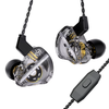 CCZ DC01 Pro Wired Earphone 3.5mm Jack Earbuds Deep Bass Intelligent Noise Cancelling HiFi Monitor with Detachable Audio