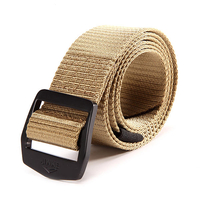 Ceinture à boucle 120cm weaven Nylon alliage tactique militaire Durable Sport Outdoor Pants Strip