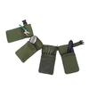 Ceinture à outils de jardin 4 poches séparées Cavans étanche Ceinture antidérapante réglable pour outils de travail port