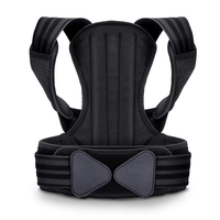 Ceinture correcteur de posture Support dorsal Ceinture lombaire réglable procurant un soulagement de la douleur pour les