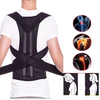 Ceinture de correction de cyphose de dos de correction de bande de fibre pour hommes et femmes