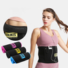 Ceinture de couleur chaude à taille réglable