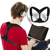 Ceinture de soutien de correction dépaule dorthèse de correcteur de posture réglable pour adulte