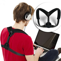 Ceinture de soutien de correction dépaule dorthèse de correcteur de posture réglable pour adulte