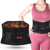 Ceinture de soutien de taille ajustable 3 modes Chauffage du dos Massage Bande Orthèse lombaire