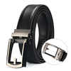 Ceinture en cuir à boucle automatique pour hommes