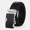 Ceinture habillée à cliquet en cuir pour hommes 110/115/120 / 125CM avec boucle automatique Jeans daffaires costume