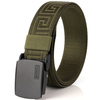 Ceinture militaire durable de ceinture de larmée Nylon militaire de boucle automatique dhommes de 125CM