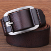 Ceinture pour hommes en cuir véritable ceinture décontractée ceinture sangle broche ceinture rétro