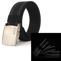 Ceinture lumineuse de course de nuit de 120cm ENNIU YG4B Nylon ceinture tactique