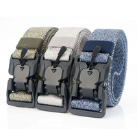 Ceinturetactique125cmAWMNPunchFree avec boucle élastique magnétique