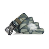Ceinture TUSHI CM9S 125cm à boucle magnétique robuste et tactique Camouflage à libération rapide Nylon Ceinture