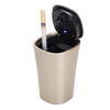 Cendrier de voiture avec plateau de cendres de tasse de fumée automatique bleu LED léger dénergie solaire