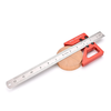 Center Finder Precision Center Marker 45 Degree Measuring Ruler Precision V-shaped Ruler Anodized Surface Durable Precis