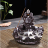 Ceramique Dragon Pond Encens Backflow Brûleur Bâton Cônes Titulaire Cendrier Cendre Parfumeur