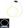 Cercle antibrouillard DC 12V 24V 60-120mm COB Angel Eyes LED lumière pour moto voiture