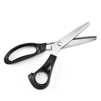 Cercle Arc Dent Ciseaux En Cuir Artisanat Tissu Cisaille À Coudre Coupe ABS