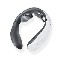 Cervical Massager Neck Shoulder Multifunctional Neck Massager Electromagnetic Pulse Heating Neck Protector with 4 Modes