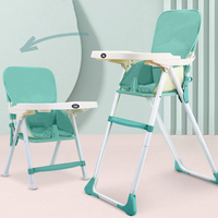 Chaise de salle à manger pliante portable pour bébé multifonction nouveau style bébé enfant en bas âge Booster siège enf