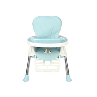 Chaise de salle à manger pour bébé Chaise dalimentation pour enfants pliable portable multifonctionnelle