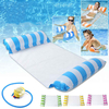 Chaise flottante de natation gonflable Chaise longue de couchage pliable Summer Air Hammock Sun Lounges
