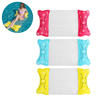 Chaise longue de lit de salon de piscine de PVC dhamac flottant gonflable de leau de 53x28inch