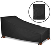Chaise longue housse de chaise imperméable à leau de protection de meubles de patio extérieur
