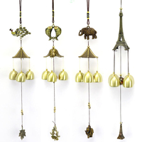 ChanceuxFortuneJardinEnAlliageDe Cuivre Vent Carillon Ornements En Plein Air Salon Jardin