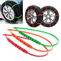 Chaîne de neige de voiture universelle Tendon épaissi Pneu de roue Roue anti-dérapante Ceinture de sécurité antidérapant