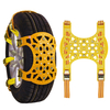 Chaînes de neige de voiture antidérapantes Tendon de boeuf TPU Véhicules de roue Pneu Sangles antidérapantes