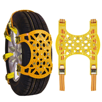 Chaînes de neige de voiture antidérapantes Tendon de boeuf TPU Véhicules de roue Pneu Sangles antidérapantes