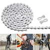 Chaînes de vélo 6 7 8 9 10 11 vitesses titane plaqué argent actuel chaîne route et VTT accessoires