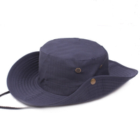 Chapeau à fourreau à coton large et coton à l