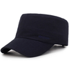 Chapeau ajustable pour homme en pur coton brodé à plat avec lettre