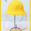 Chapeau Anti-buée Anti-Poussière Seau Chapeau Jaune pour Garçons et Filles Anti-Poussière et Anti-Brouillard