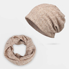 Chapeau beanie respirant creux écran solaire mince foulard chapeau casquette à double usage