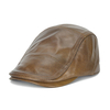 Chapeau Béret Simple Cuir Véritable