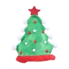 Chapeau darbre de noël femmes hommes nouveauté en peluche épaissir chaud mignon vacances noël chapeau de père noël