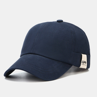 Chapeau de baseball de parasol de mode réglable de couleur unie pour hommes
