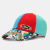 Chapeau de baseball de pare-soleil de mode respirant réglable multicolore pour hommes