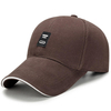 Chapeau de baseball en coton à grosse couleur masculine Sports Snapback de golf Chapeaux de parasol réglable