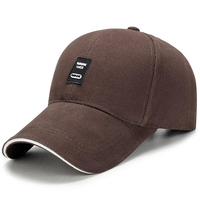 Chapeau de baseball en coton à grosse couleur masculine Sports Snapback de golf Chapeaux de parasol réglable