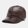 Chapeau de baseball en cuir chaud pour hommes