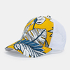 Chapeau de baseball respirant de parasol de vacances imprimé par fleur de mode unisexe
